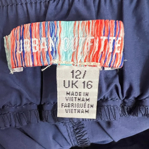 Urban Outfitters Nylon Balloon Pant Blue size 12 - Picture 7 of 13